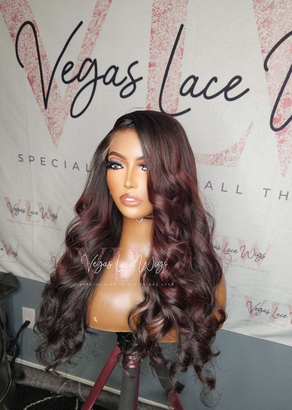 HD Lace Invisible Lace Highlight 99j Wig Serobie