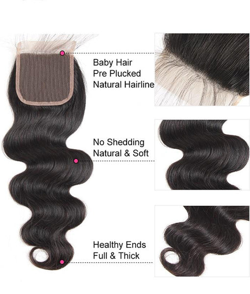 5x5 Body Wave Closure