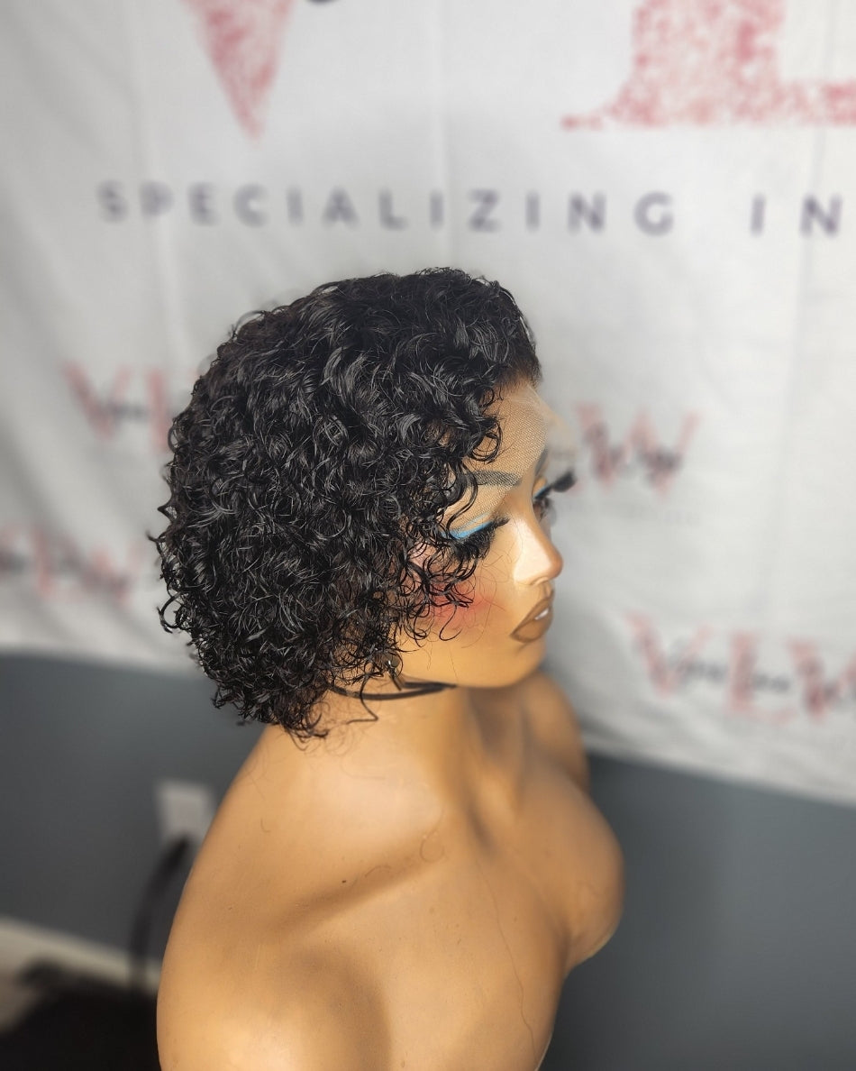 Invisbile Lace Pixie Cut Wig