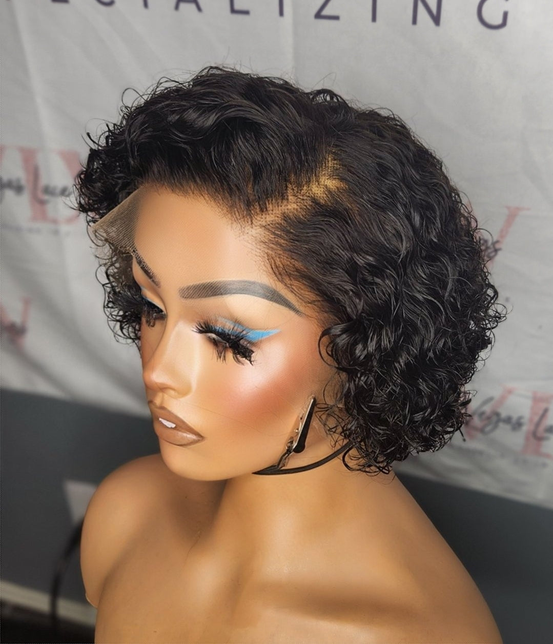 Invisbile Lace Pixie Cut Wig