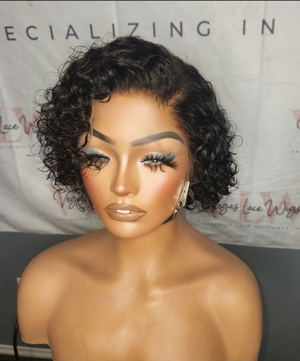 Invisbile Lace Pixie Cut Wig