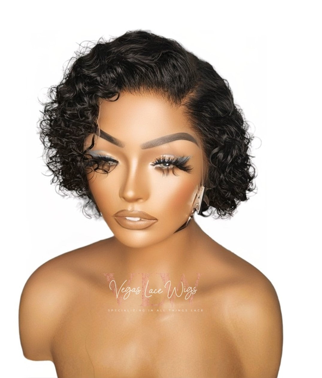 Invisbile Lace Pixie Cut Wig